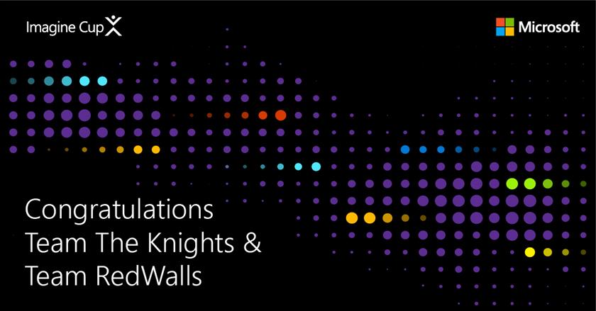 Parabéns aos vencedores da Final Regional da EMEA da Imagine Cup 2020!